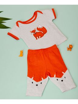 Mi Arcus - Baby Boy Forest Print T-Shirt & Pyjama (Set of 2)