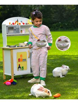 Mi Arcus - Grow Kind Girl Waffle Knit Jogger (Set of 2)