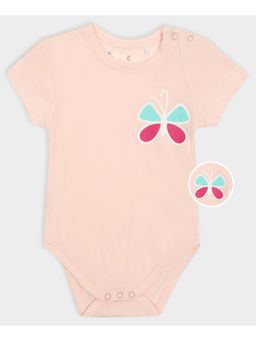 Mi Arcus - Butterfly Print Baby Girl Romper