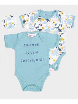 Mi Arcus - Baby Boy Tiny Tog Knitted Romper Cuddle (Pack of 2)