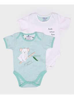 Mi Arcus - Tiny Tog Knitted Unisex Romper Koala (Pack of 2)