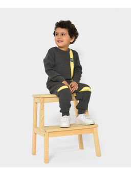 Mi Arcus - Minion Kids Sweatshirt with Pyjama Grey (Set of 2)