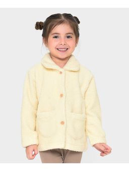 Mi Arcus - Knitted Cream Winter Jacket