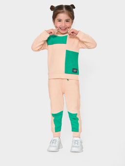 Mi Arcus - Kids Colorblock Sweatshirt with Jogger (Set of 2)