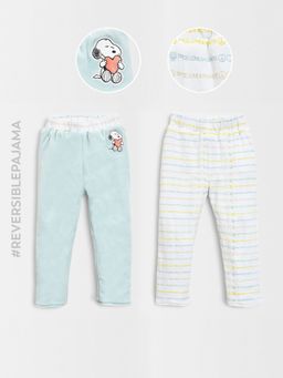 Mi Arcus - Peanuts Printed Reversible Pyjama for Kids