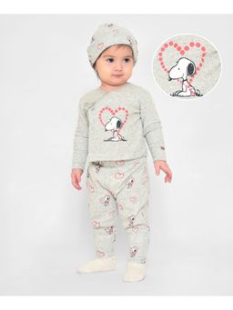 Mi Arcus - Peanuts Wrapover & Pyjama with Cap for Kids