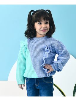 Mi Arcus - Frosty'z Chunky Knitted Girls Sweater