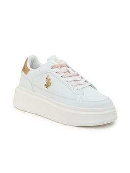 U.S. POLO ASSN. - Women Eleanor Off White Sneakers