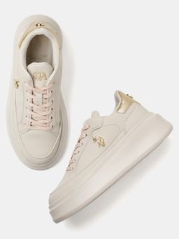 U.S. POLO ASSN. - ELEANOR 3.0 Women Sneakers - Beige