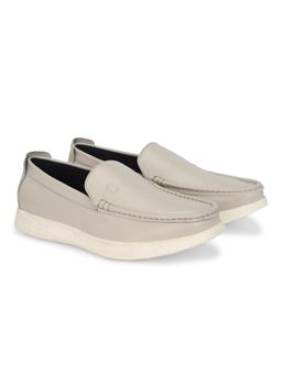 EGOSS - Premium Gold Leather Slip-On Sneakers for Mens