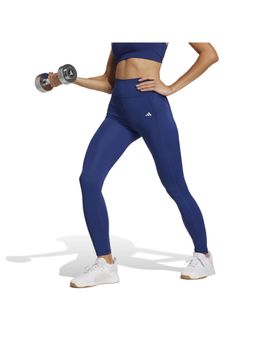 adidas - OPT ST HR 1/1 L Women Blue Training Tights - Blue