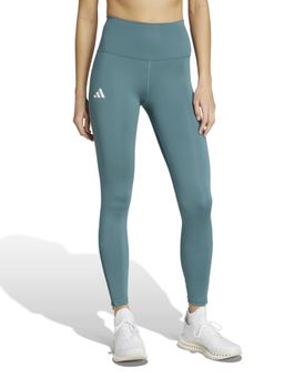adidas - Adizero E 1/1 L Women Green Running Tights