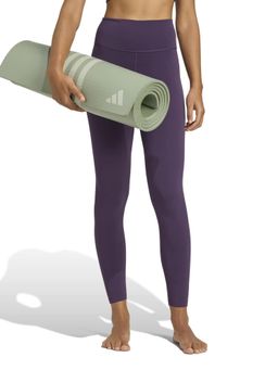 adidas - All Me 7/8 L Women Purple Training Tights - Purple