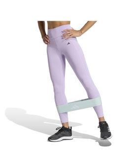 adidas - OPT ST HR 7/8 L Women Purple Training Tights - Purple