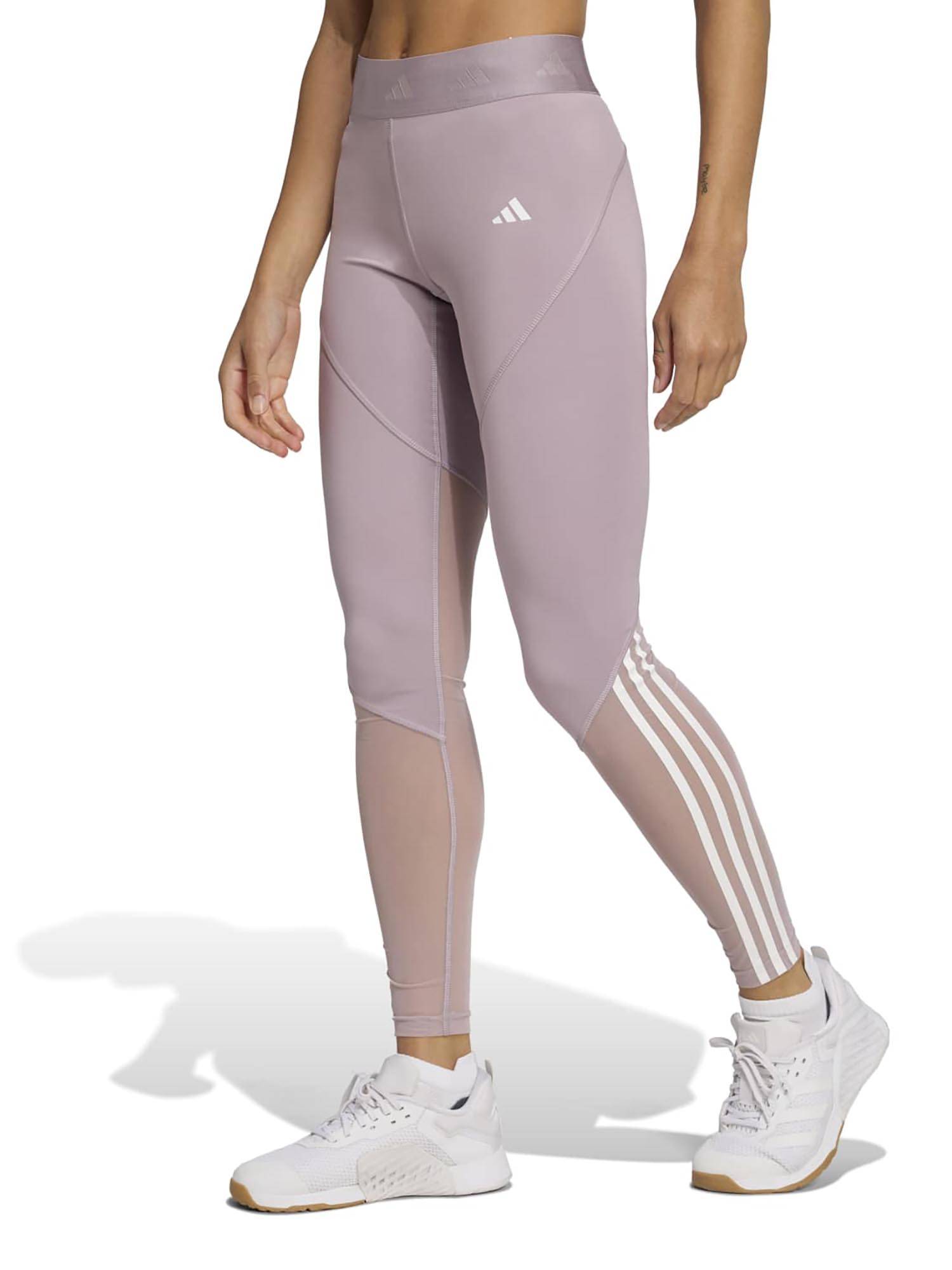 adidas HYGLM 1/1 L Women Purple Training Tights-picture-19
