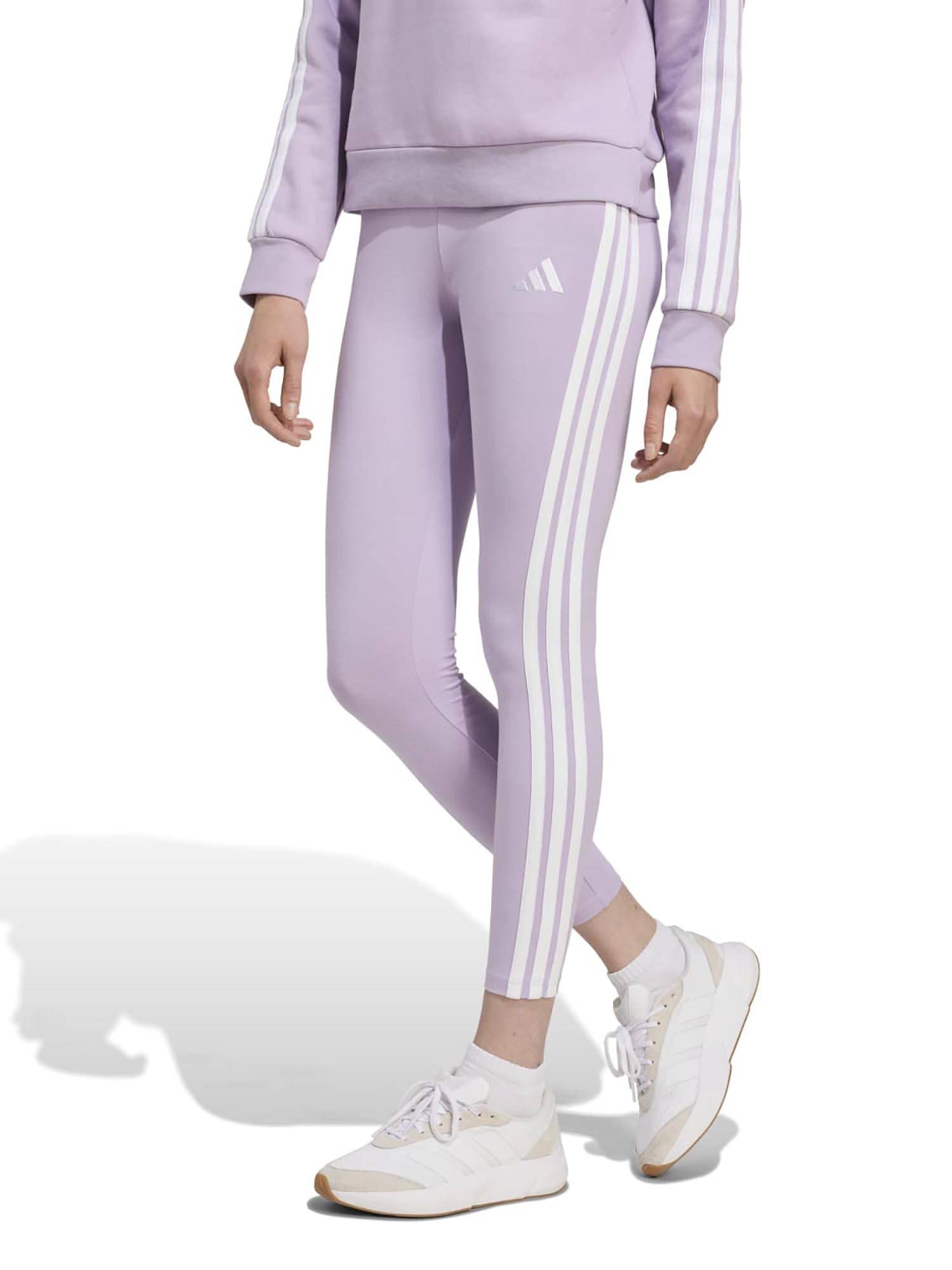 adidas W 3S SJ LEG Women Purple Training Tights - Purple-picture-12