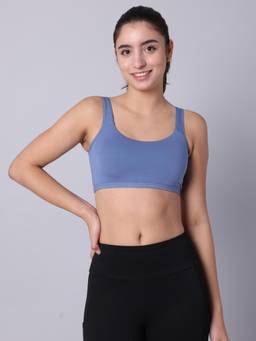Sillysally - Blue Padded Bra