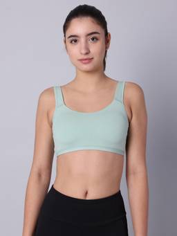 Sillysally - Green Padded Bra