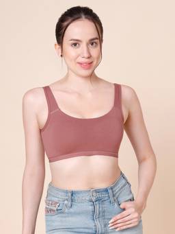 Sillysally - Brown Padded Bra