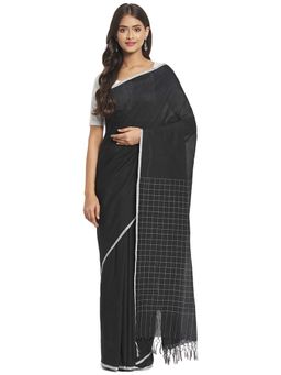 Fabindia - Cotton Jamdani Sari without Blouse