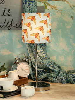 Green Girgit - Metal Chrome Finish with Multicolour Golden Bee Lamp