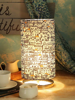 Green Girgit - Metal Chrome Finish with Multicolour House Of Domes Round