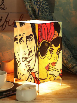 Green Girgit - Metal Multicolour Four Legs The Looks Lamp