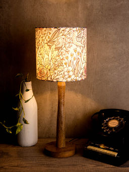 Green Girgit - Spring Leaves Wooden Lamp