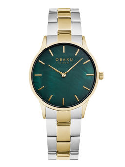Obaku - Lyng Lille Sage V247LXGESF MOP Dial Quartz Watch For Women