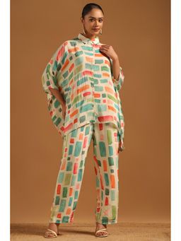 Soch - Multi-Color Abstract Collar Neck Co-ord Sets