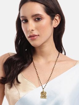 Digital Dress Room - Durga Mata Pendant Long Mangalsutra