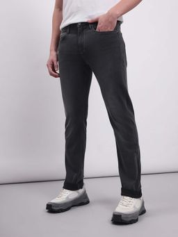 Lee - Men Black Travis Slim Tapered Fit Mid Rise Jeans