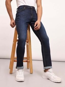 Lee - Men Blue Bruce Skinny Fit Mid Rise Light Fade Jeans