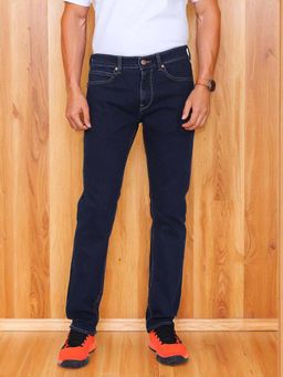 Lee - Men Blue Travis Slim Tapered Fit Mid Rise Jeans