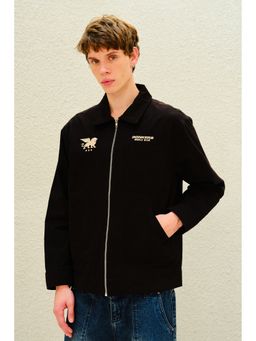 Bonkers Corner - Men Black Pegasus Jacket