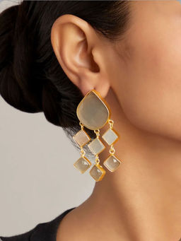 BEAUTY SPOT JEWELLERY - Mop Anique Danglers