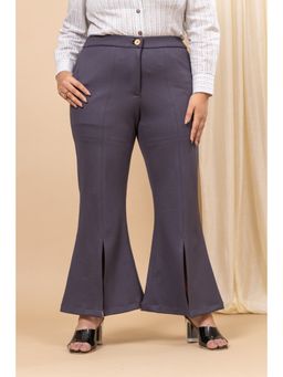 Mamicha - Fearless High Waist Grey Trouser
