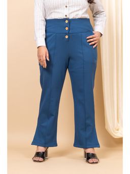 Mamicha - Fierce Office Wear Blue Trouser