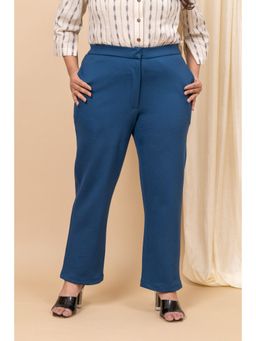 Mamicha - Sassy Blue Trouser With Pockets