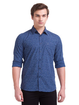 Parx - Blue Casual Shirt