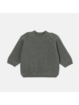 MINI KLUB - Grey Woven Sweater
