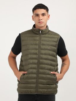 Tommy Hilfiger - Men'S Green Sleeveless Jacket