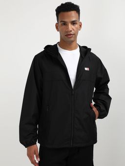 Tommy Hilfiger - Men'S Black Full Sleeves Bomber Jacket
