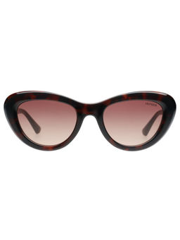 Tommy Hilfiger - Women Maroon Lens Havana Black Cat eye Sunglasses (TH1591) (52)