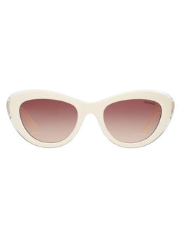 Tommy Hilfiger - Women Brown Lens Cream Cat eye Sunglasses (TH1591) (52)