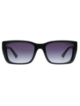 Tommy Hilfiger - Women Navy Blue Lens Black Square Sunglasses (TH1592) (53)