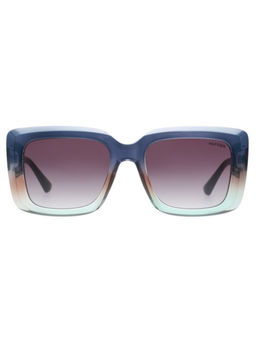 Tommy Hilfiger - Women Purple Lens Navy Blue Square Sunglasses (TH1593) (52)