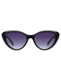 Tommy Hilfiger - Women Navy Blue Lens Black Cat eye Sunglasses (TH1594) (55)