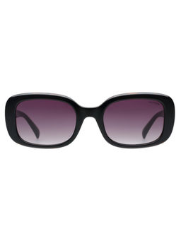 Tommy Hilfiger - Unisex Purple Lens Black Square Sunglasses (TH1595) (53)