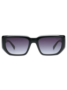 Tommy Hilfiger - Unisex Navy Blue Lens Black Square Sunglasses (TH1596) (54)